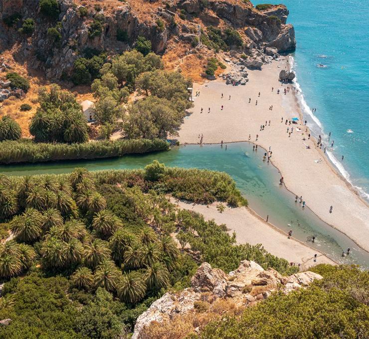 Preveli Tropical Beach